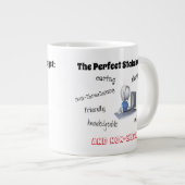 Zakelijke analist voor de Mok van koffie (Voorkant rechts)