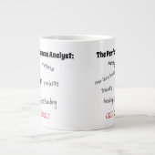 Zakelijke analist voor de Mok van koffie (Voorkant)