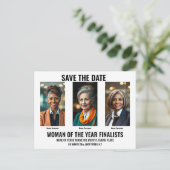 Zakelijke ansichtkaart sjabloon 5 foto DIY corpora Briefkaart (Staand voorkant)