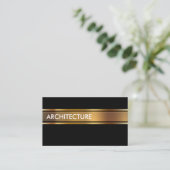 Zakelijke Architect Moderne Visitekaartjes (Staand voorkant)