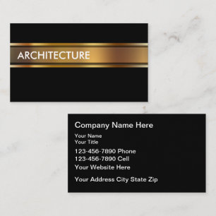 Zakelijke Architect Moderne Visitekaartjes