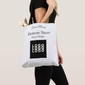 Zakelijke artistieke artiest die alles-over-druk T Tote Bag (Dichtbij)
