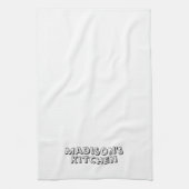 Zakelijke bakkerij aanpassen voor aangepaste naam theedoek (Verticaal)