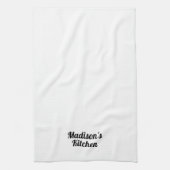 Zakelijke bakkerij aanpassen voor aangepaste naam theedoek (Verticaal)