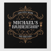  zakelijke Barber-winkel aanpassen Raamsticker (Vel)