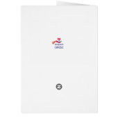 Zakelijke Bedankt van klanten voor uw loyaliteit e (Achterkant)