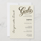 Zakelijke bedrijfscharityfondsenwerving Elegant Kaart (Voorkant)