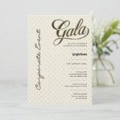 Zakelijke bedrijfscharityfondsenwerving Elegant Kaart (Staand voorkant)