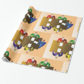 Zakelijke Bespreking Cadeaupapier (Uitgerold)