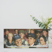 Zakelijke bezettingen,  patriottisch patriottisme (Staand voorkant)