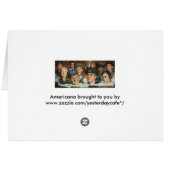 Zakelijke bezettingen,  patriottisch patriottisme (Achterkant Horizontaal)