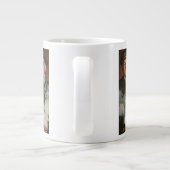 Zakelijke bezettingen,  patriottisch patriottisme grote koffiekop (Achterkant)