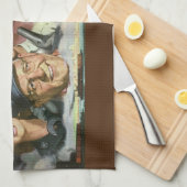 Zakelijke bezettingen,  patriottisch patriottisme theedoek (Quarter Fold)