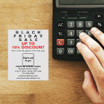 Zakelijke Black Friday Sale op White Flyer<br><div class="desc">flyer met Black Friday Sale, uw bedrijfsnaam en andere informatie van uw bedrijf, een marketingmateriaal dat u kunt gebruiken om meer klanten aan te trekken. Pas het aan en distribueer het om meer klanten aan te trekken om uw producten of klanten te kopen om uw diensten leuk te vinden. Ontwerpkleuren...</div>