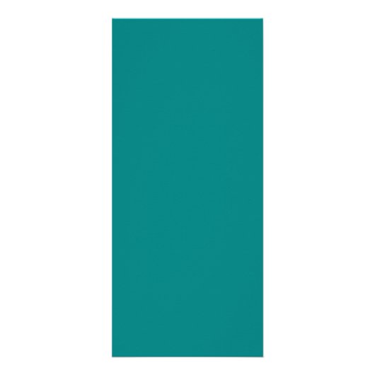 Zakelijke Blauwgroen rackKaart Reclamekaart (Achterkant)