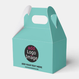 Zakelijke branding Aanpasbaar Verse Mintgroen Bedankdoosjes
