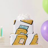 Zakelijke brief cadeaupapier