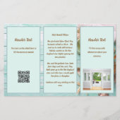 Zakelijke brochure Holistic Blue Wood Spa (Achterkant)