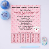 Zakelijke brochure met traan-off Strips (Enkel)