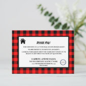 Zakelijke buffelcontroles van Real Estate Broker A Bedankkaart (Staand voorkant)