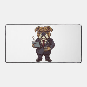 Zakelijke Bulldog � Grappige Kantoorhond Bureaumat