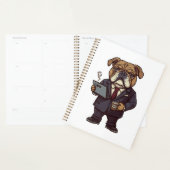 Zakelijke Bulldog � Grappige Kantoorhond Planner (Display)