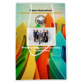 Zakelijke cadeau (verkoop) geschenktas medium cadeauzakje (Voorkant)