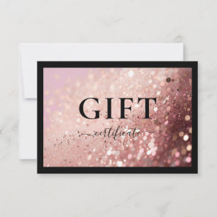 ZAKELIJKE CADEAUBON   GLITTER  