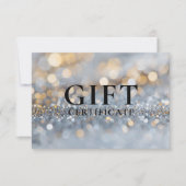 ZAKELIJKE CADEAUBON | GLITTER | (Voorkant)