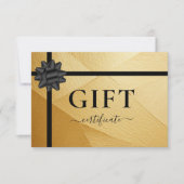 ZAKELIJKE CADEAUBON | Lint | Goud (Voorkant)