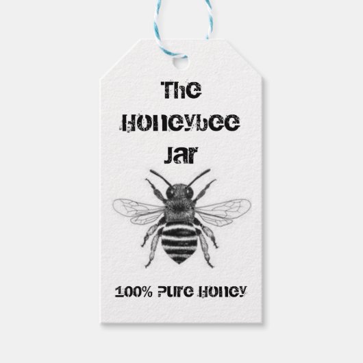 Zakelijke cadeauLabels - De Honeybee Jar (Voorkant)