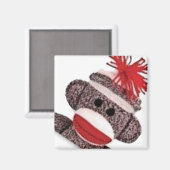 Zakelijke cadeautjes voor Sock Monkey-producten Magneet (Voorkant / Achterkant)
