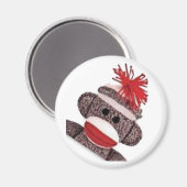 Zakelijke cadeautjes voor Sock Monkey-producten Magneet (Voorkant / Achterkant)