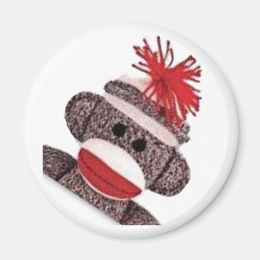 Zakelijke cadeautjes voor Sock Monkey-producten Magneet (Voorkant)