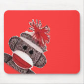 Zakelijke cadeautjes voor Sock Monkey-producten Muismat (Voorkant)