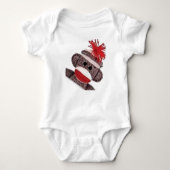 Zakelijke cadeautjes voor Sock Monkey-producten Romper (Voorkant)