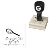 Zakelijke Cake Mixer Garde Logo Rubberstempel (Gestempeld)