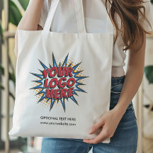 Zakelijke Canvas tas met Logo aan beide kanten