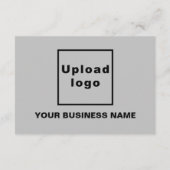 Zakelijke Chanoeka Kleine Grijze Vlakke Kaart (Achterkant)