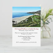 Zakelijke conferentie Corporate Event Invitation Save The Date (Staand voorkant)