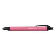 Zakelijke Corporate Logo, Naam Wit, Warm Roze