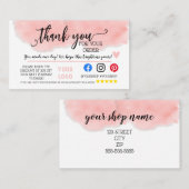 Zakelijke coupon biedt marketing nieuw adres aan aanbevelingskaartje (Voorkant / Achterkant)