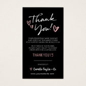 Zakelijke dank en korting | Modern  Visitekaartje (Voorkant)