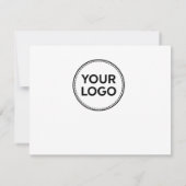 Zakelijke dank - Kaart / Product invoegen (Achterkant)