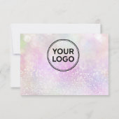 Zakelijke dank - Kaart / Product invoegen (Achterkant)