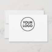 Zakelijke dank - Kaart / Product invoegen (Achterkant)