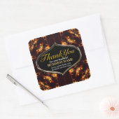 Zakelijke dank voor Batik Fire sticker (Envelop)