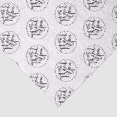 Zakelijke dank voor productverpakking tissuepapier (Detail)