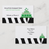 Zakelijke decortering stoppen visitekaartje (Voorkant / Achterkant)