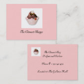 Zakelijke ...Dessert Winkel Visitekaartje (Voorkant / Achterkant)